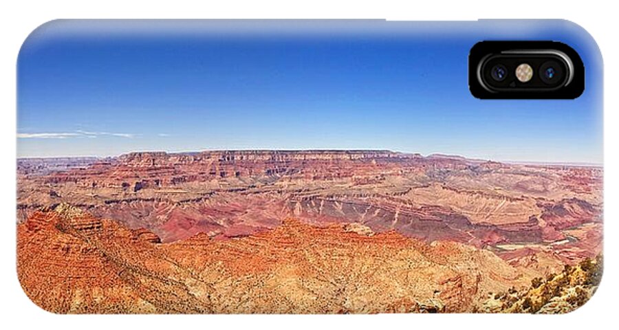Canyon iPhone X Case featuring the photograph Canyon View by Dave Files