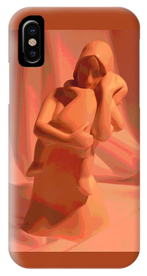 Mother iPhone X Case featuring the photograph Caress by Gigi Dequanne