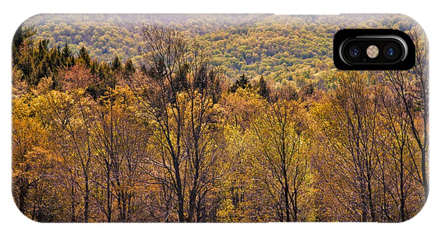 Catskills iPhone X Case featuring the photograph Catskill Color by Nancy De Flon