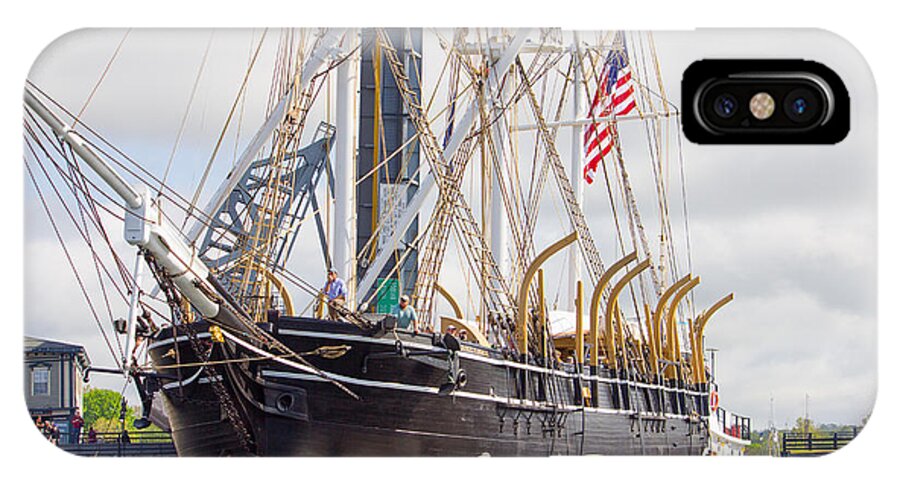 Charles W Morgan iPhone X Case featuring the photograph Charles W. Morgan 38th Voyage by Kirkodd Photography Of New England