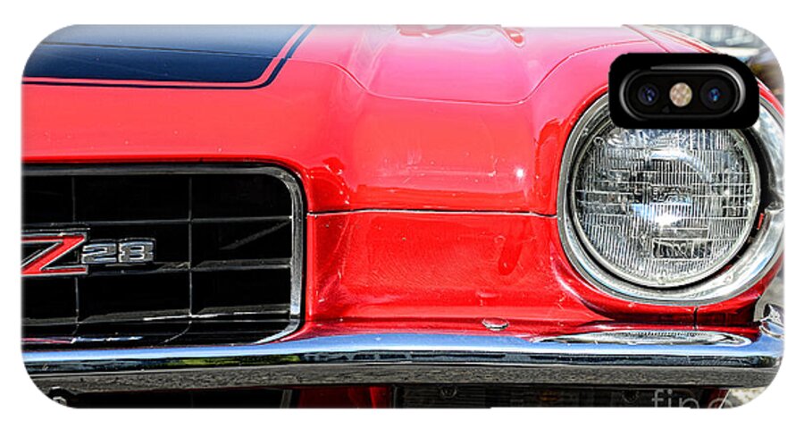 Paul Ward iPhone X Case featuring the photograph Chevy Camaro Z28 by Paul Ward