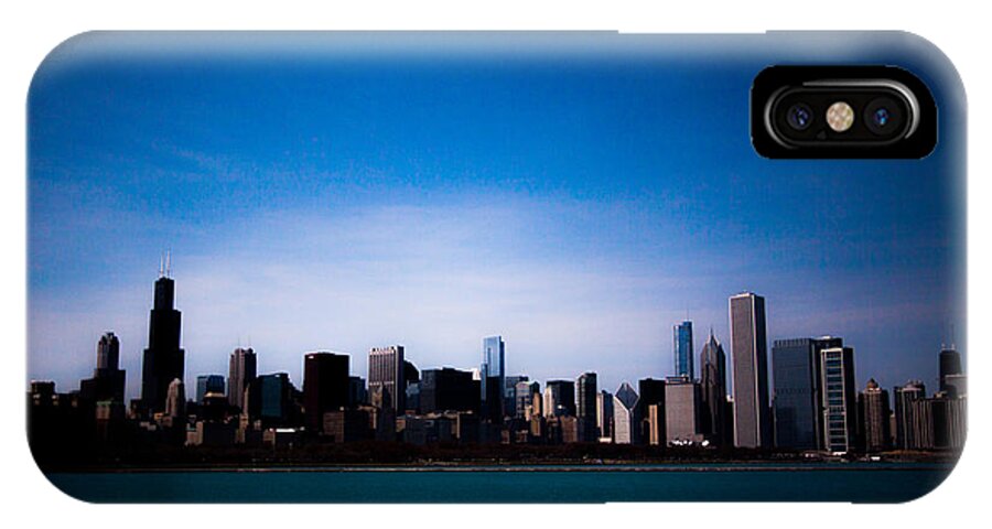  iPhone X Case featuring the photograph Chicago by Sue Conwell