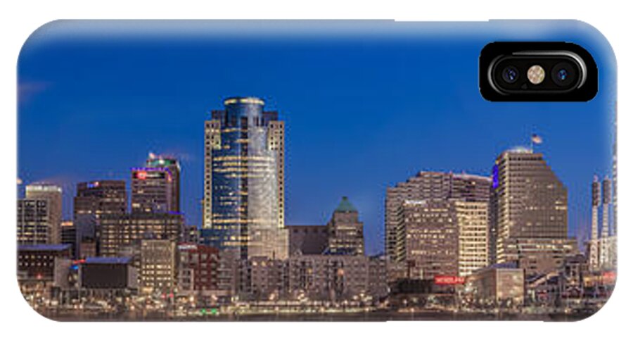 Cincinnati iPhone X Case featuring the photograph Cincinnati Morning Twilight by Keith Allen