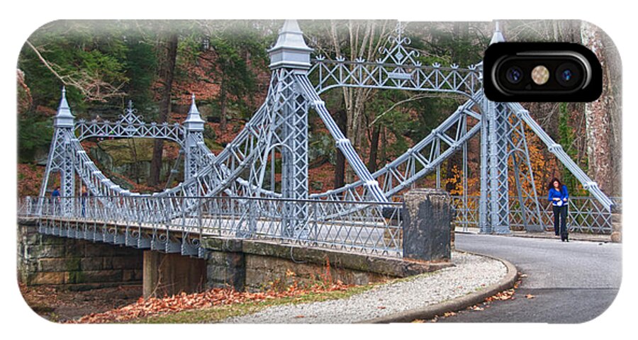 Bridges iPhone X Case featuring the photograph Cinderella Bridge by Guy Whiteley