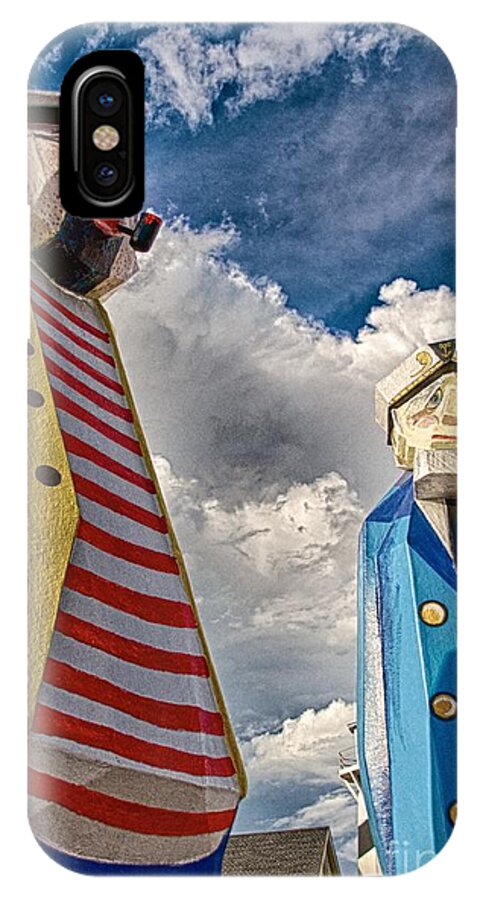 Coast iPhone X Case featuring the photograph Coast Guard by Ken Williams