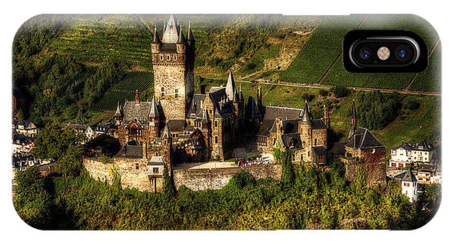 Castle iPhone X Case featuring the photograph Cochem Castle by Ryan Wyckoff