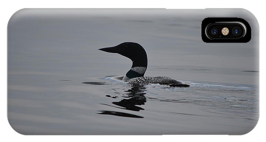 Common Loon iPhone X Case featuring the photograph Common Loon by James Petersen