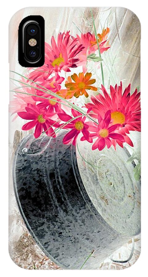 Flower iPhone X Case featuring the photograph Country Summer - PhotoPower 1499 by Pamela Critchlow