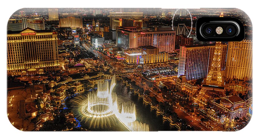 Las Vegas iPhone X Case featuring the photograph Cresendo by Stephen Campbell