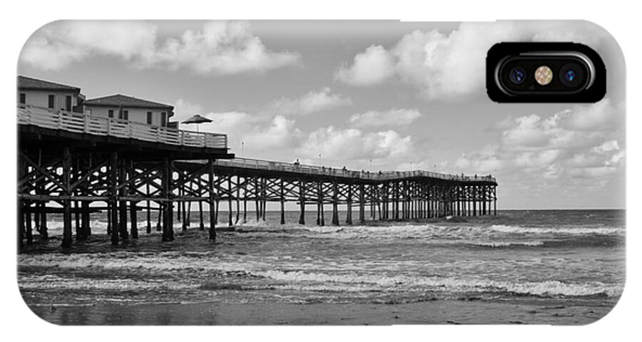 Crystal Pier iPhone X Case featuring the photograph Crystal Pier in Pacific Beach by Ana V Ramirez