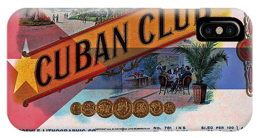 Cuba iPhone X Case featuring the photograph Cuba Vintage by Jerry Hart