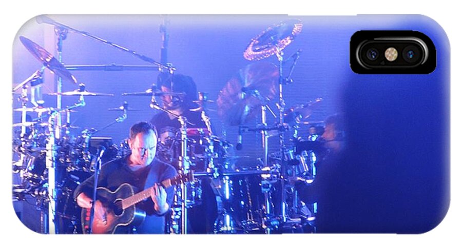 Dave Matthews Band iPhone X Case featuring the photograph Dave Matthews Jamming in Tampa Flordia by Aaron Martens