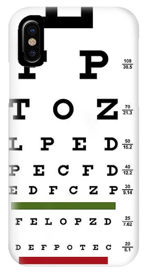 Eye Vision Test Chart