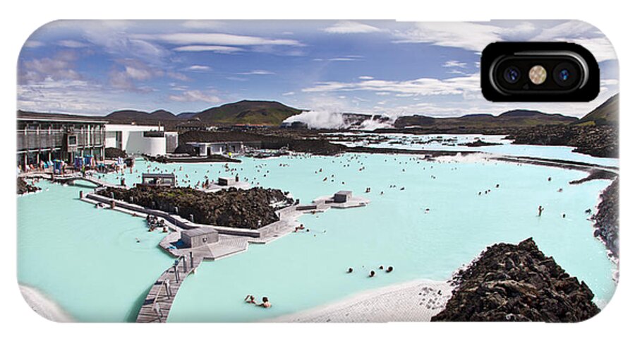 Blue Lagoon iPhone X Case featuring the photograph Dreamstate by Evelina Kremsdorf