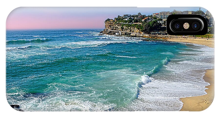 Photography iPhone X Case featuring the photograph Early Morning Bronte Beach by Kaye Menner by Kaye Menner