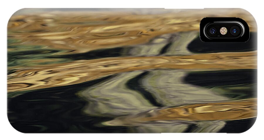 Abstract iPhone X Case featuring the photograph Earth Sky Water by Sherri Meyer