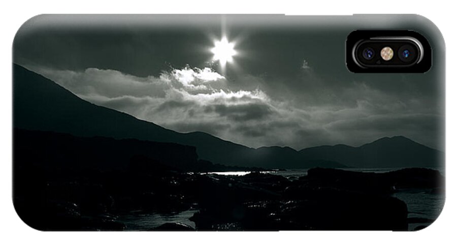 Ireland iPhone X Case featuring the photograph Eight Pointed Star by Aidan Moran