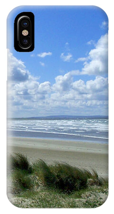 Beach iPhone X Case featuring the photograph Enniscrone Sandy Beach by Lisa Blake