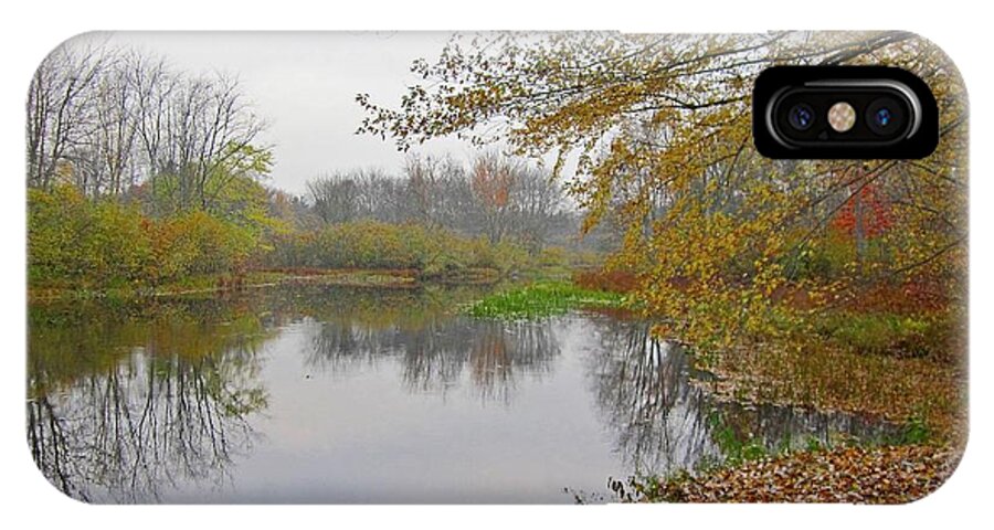 Landscape iPhone X Case featuring the photograph Fall River Park by MTBobbins Photography