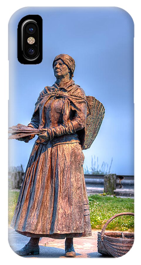 Nairn iPhone X Case featuring the photograph Fisherman's Wife by Veli Bariskan