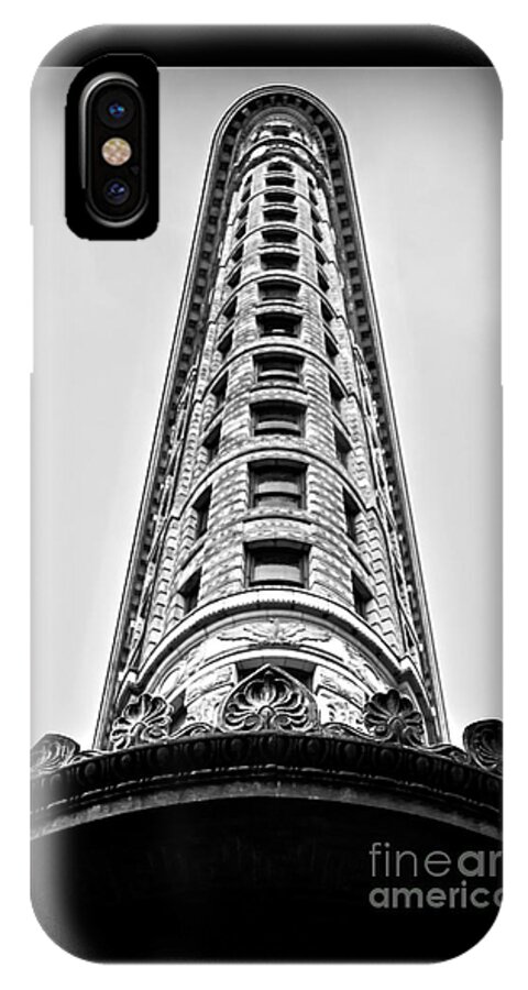 Flatiron Building iPhone X Case featuring the photograph Flatiron Building - Prow by James Aiken