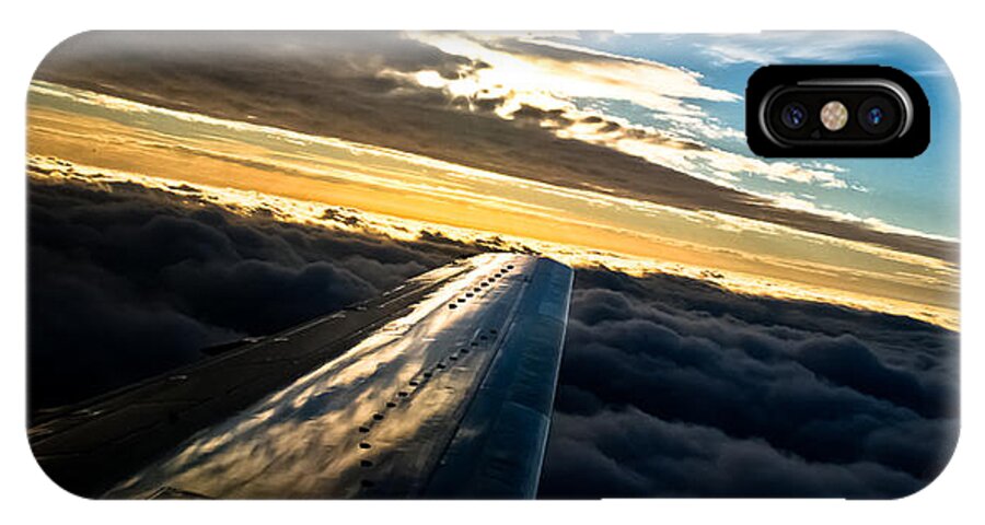 Flight iPhone X Case featuring the photograph Flight 777 by Joel Loftus