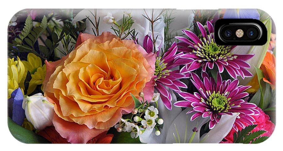 Flower iPhone X Case featuring the photograph Floral Bouquet 6 by Sharon Talson