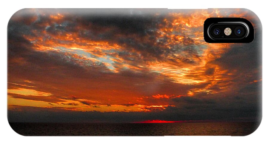 Art Prints iPhone X Case featuring the photograph Florida Sunset by Dave Bosse