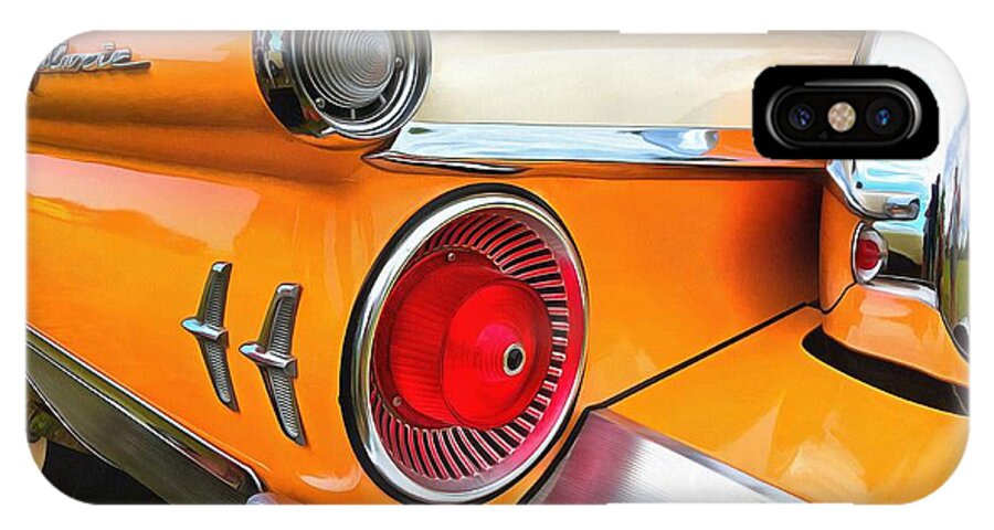 Ford iPhone X Case featuring the photograph Ford Galaxie Skyliner 9 by Mick Flynn