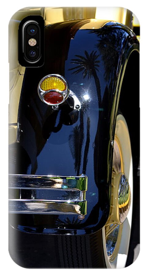 Black iPhone X Case featuring the photograph Ford Pickup by Dean Ferreira