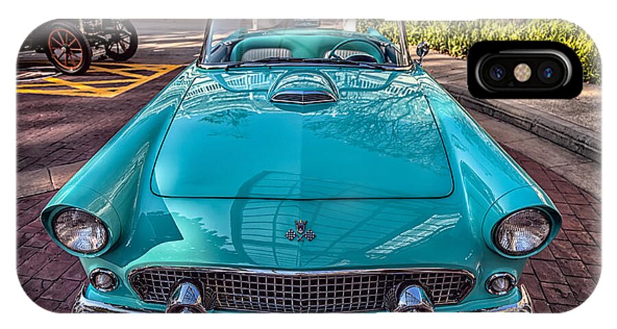 Ford Thunderbird iPhone X Case featuring the photograph Ford Thunderbird by Adrian Evans