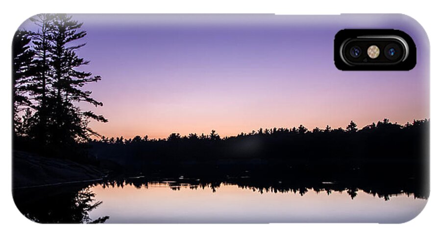 Sunset iPhone X Case featuring the photograph Georgian Bay Sunset by Peter Scott