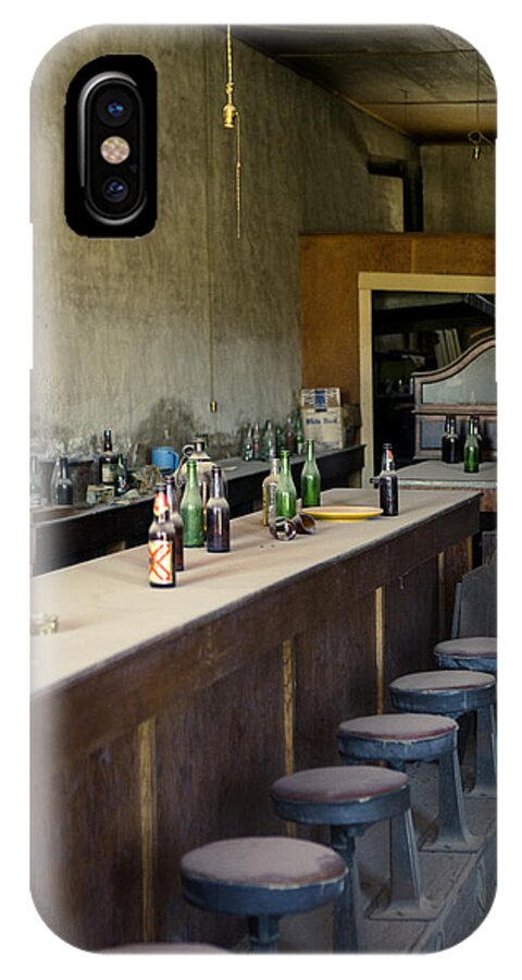 Bar iPhone X Case featuring the photograph Ghost Town Saloon by Bryant Coffey