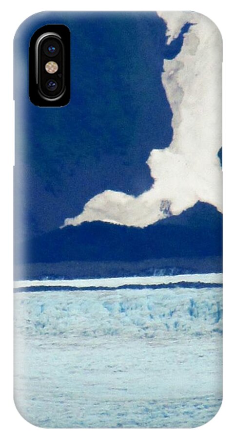 Glacier iPhone X Case featuring the photograph Glacier by Lisa Dunn