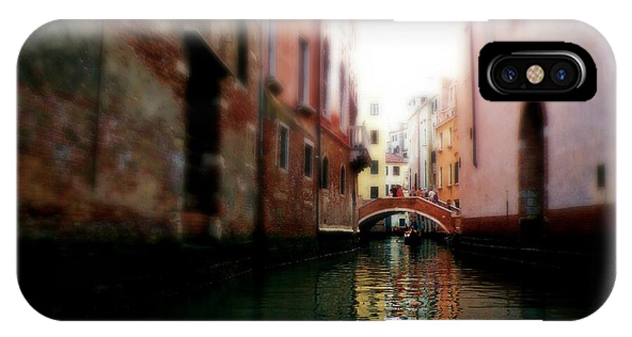 Gliding Along The Canal iPhone X Case featuring the photograph Gliding Along the Canal by Micki Findlay