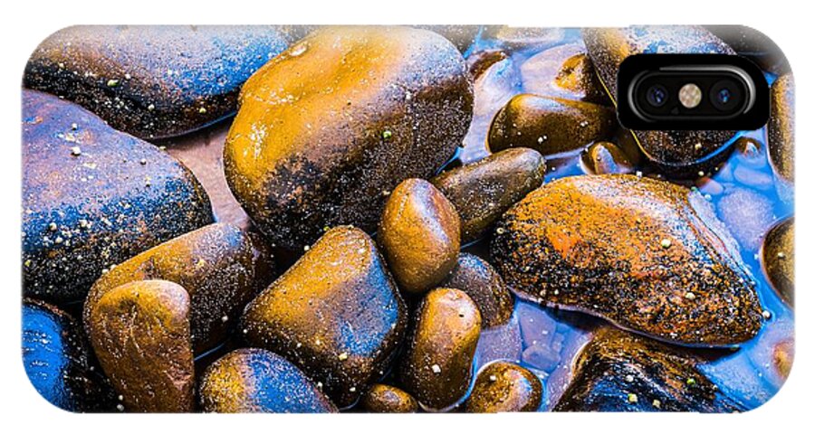 Europe iPhone X Case featuring the photograph Golden Boulders by Maciej Markiewicz