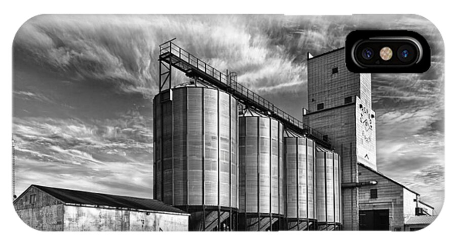 Grain Elevator iPhone X Case featuring the photograph Grain Elevator by Nebojsa Novakovic