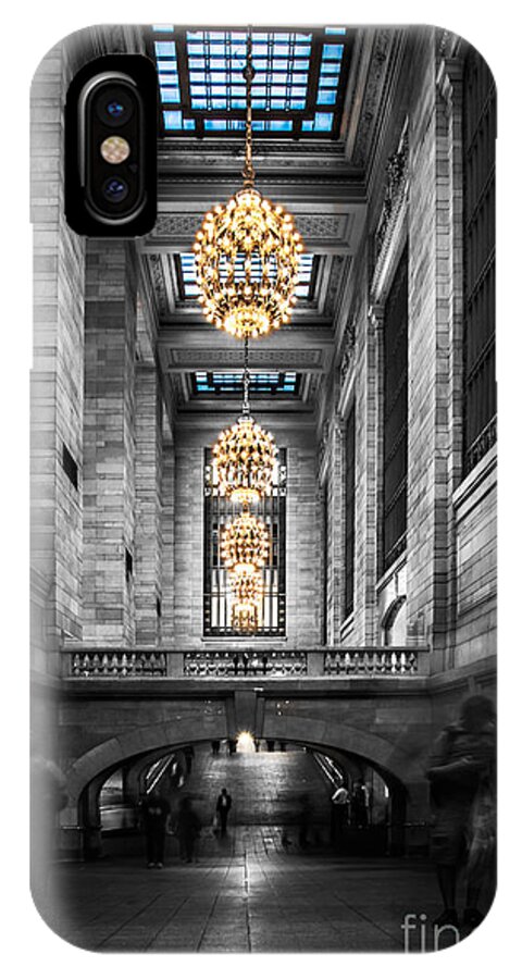 Nyc iPhone X Case featuring the photograph Grand Central Station III ck by Hannes Cmarits