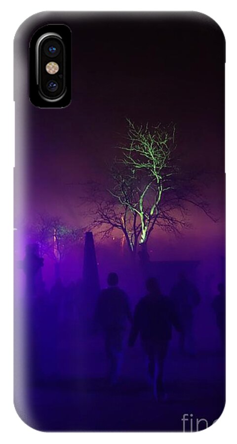 Graveyard iPhone X Case featuring the photograph Graveyard by Jacqueline Athmann