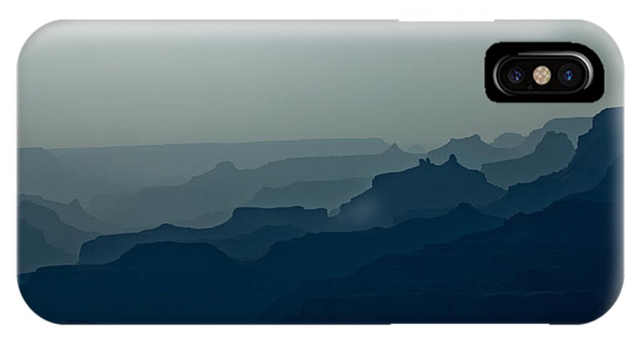 Grand Canyon iPhone X Case featuring the photograph Great Crevice by Joel Loftus
