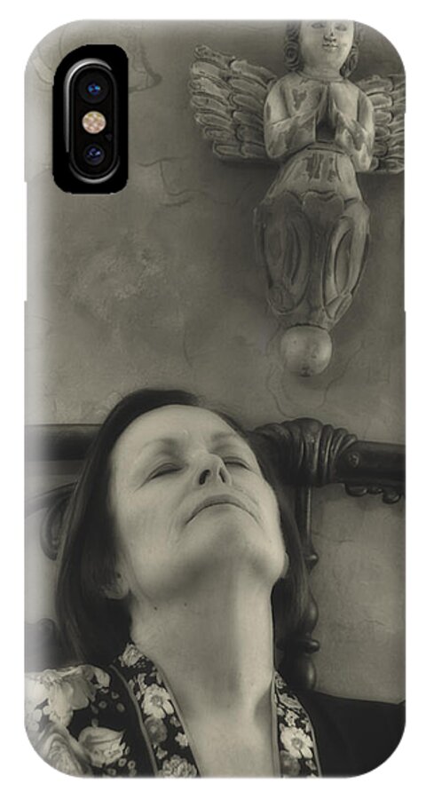 Guardian Angel iPhone X Case featuring the photograph Guardian Angel by Ron White