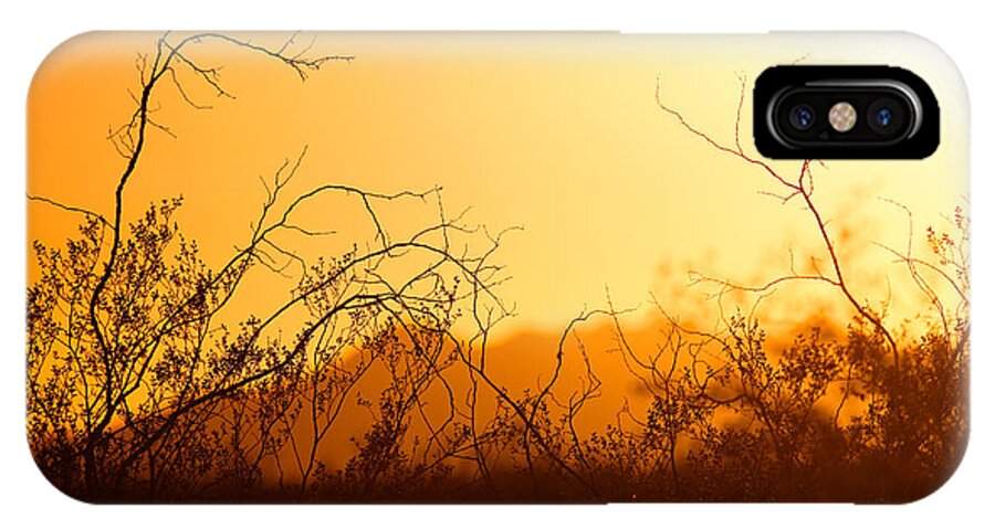 Heat iPhone X Case featuring the photograph Heat of the Day by Brad Brizek
