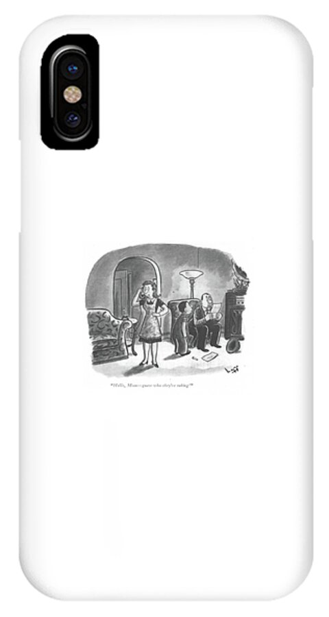 Hello, Mom - Guess Who They're Taking! iPhone X Case