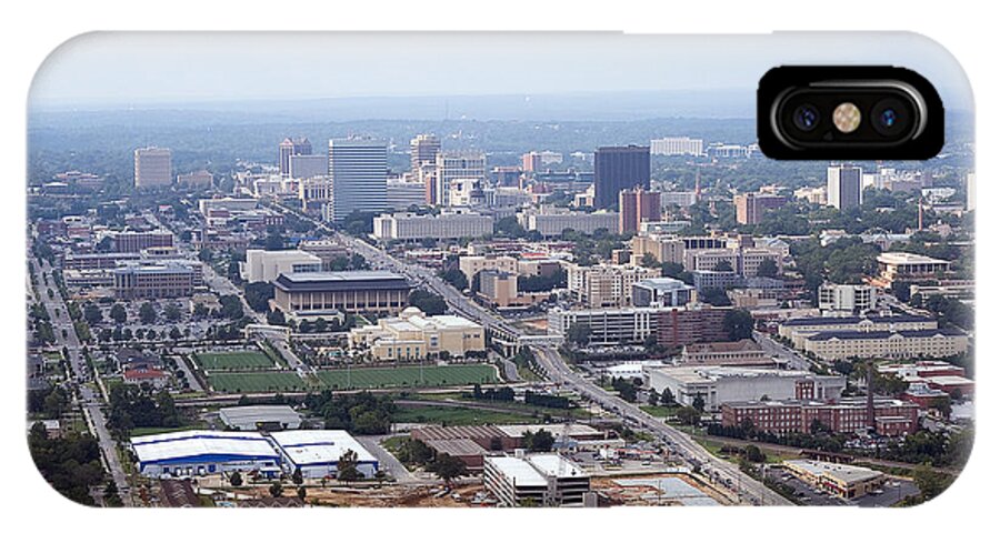 Columbia South Carolina iPhone X Case featuring the photograph High On Columbia by Joseph C Hinson