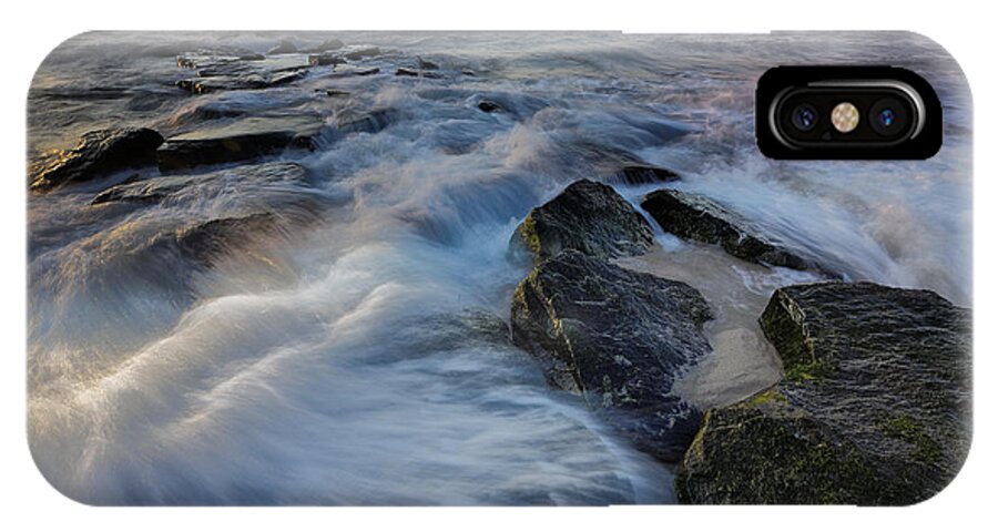 Ocean iPhone X Case featuring the photograph High Tide by Rick Berk
