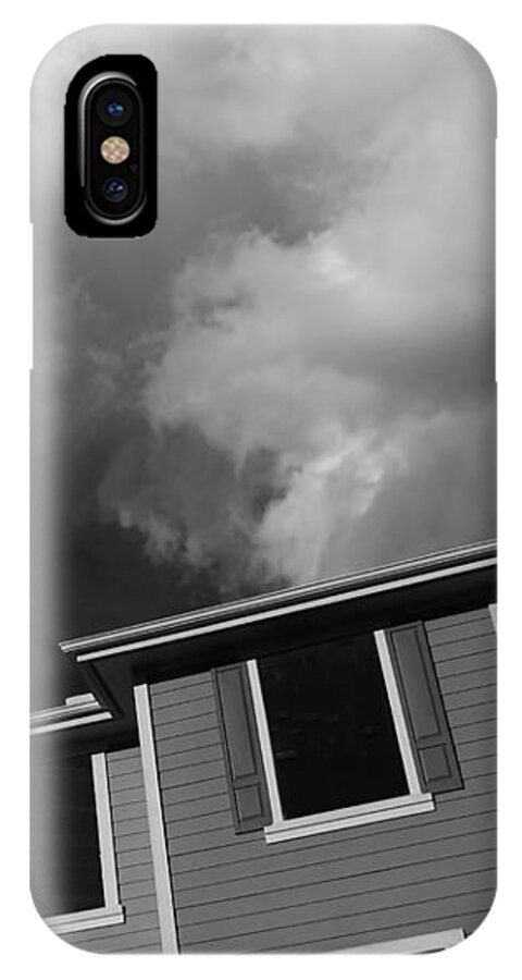 Clouds iPhone X Case featuring the photograph Homecoming by Wendy J St Christopher
