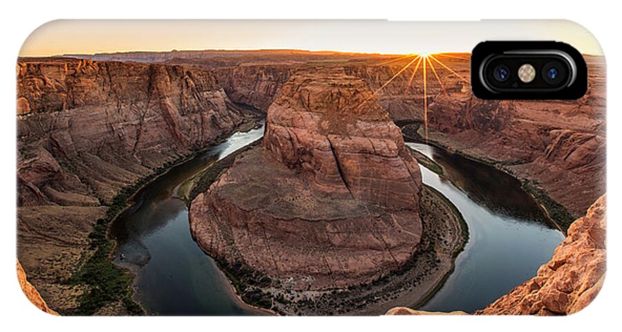 Horseshoe Bend iPhone X Case featuring the photograph Horseshoe Bend by Tassanee Angiolillo