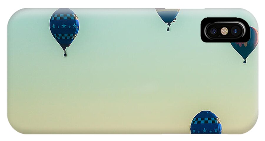 Hot Air Balloon iPhone X Case featuring the photograph Hot Air by Ryan Heffron
