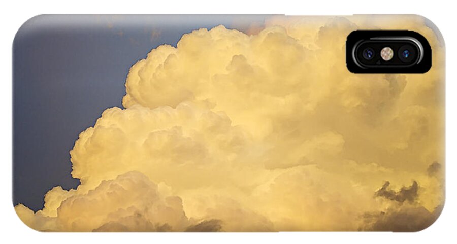 Clouds iPhone X Case featuring the photograph Ice Cream Castles in the Air by Morris McClung