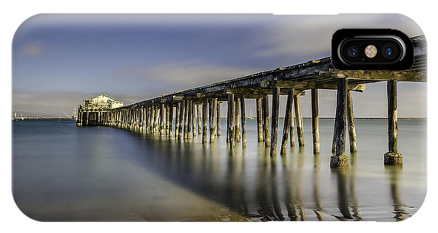 Pier iPhone X Case featuring the photograph Infinite Calm by Janet Kopper